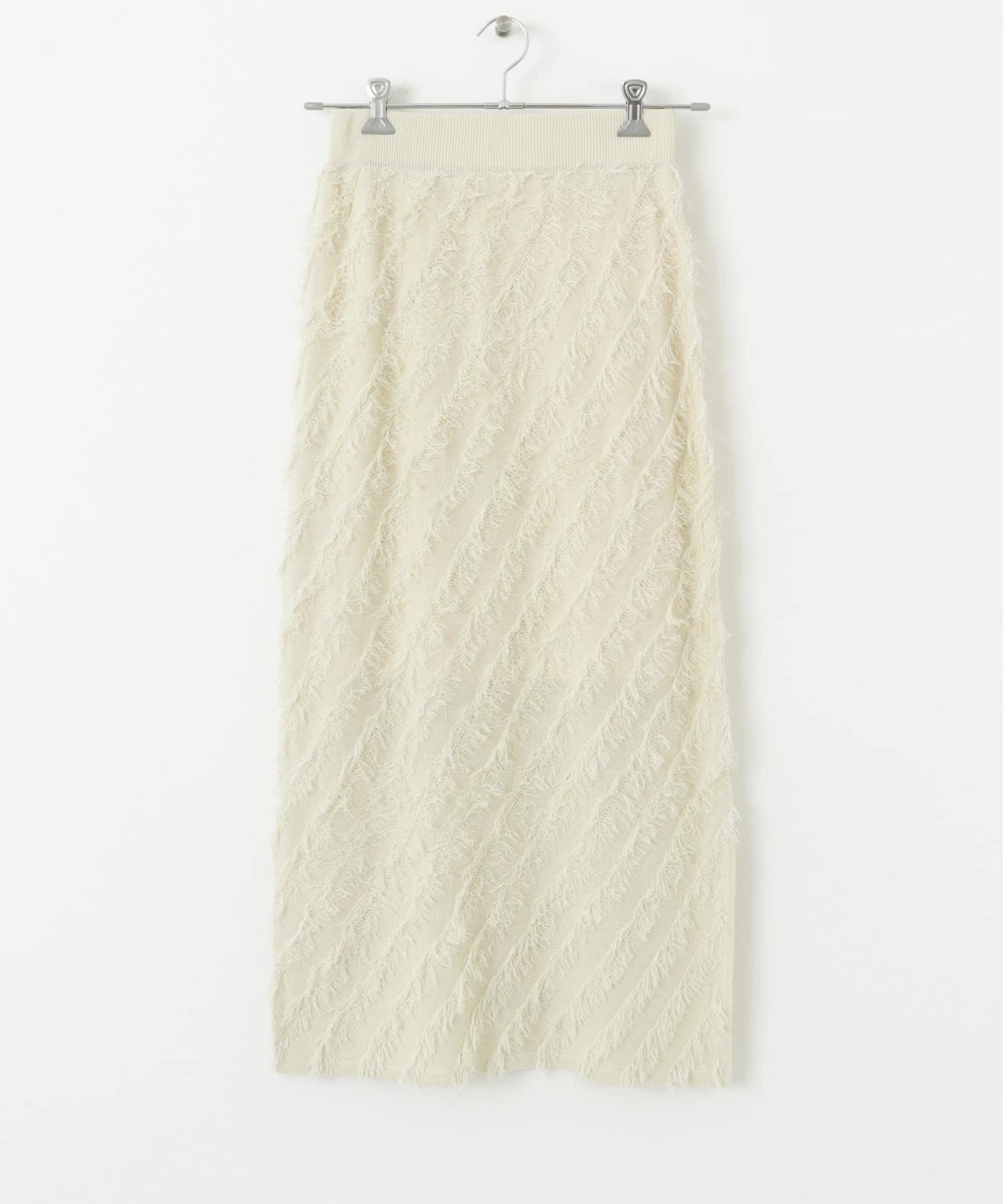 流蘇針織半身裙