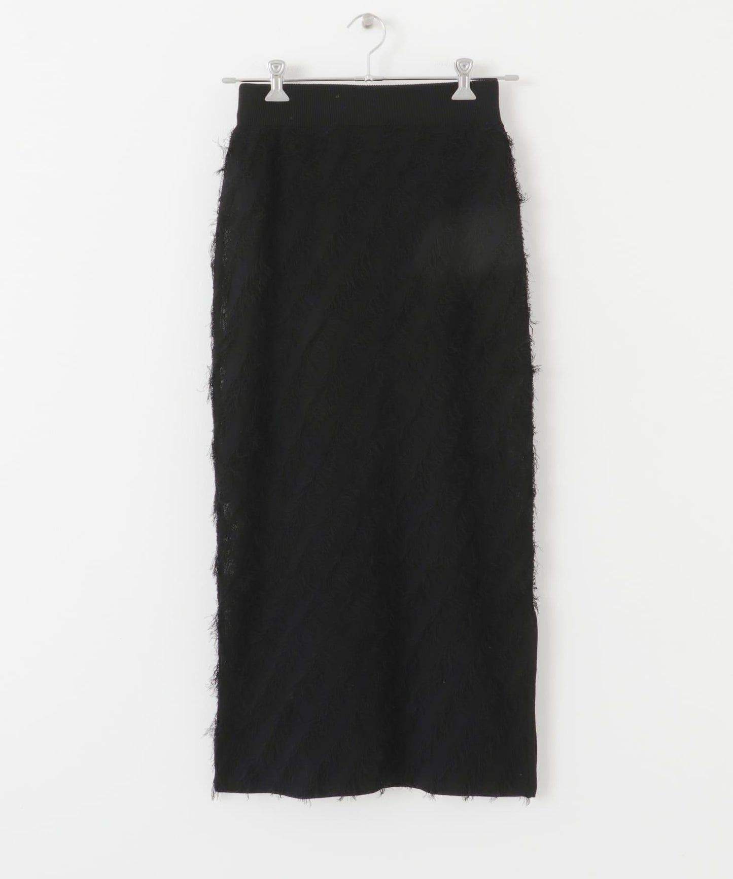 流蘇針織半身裙