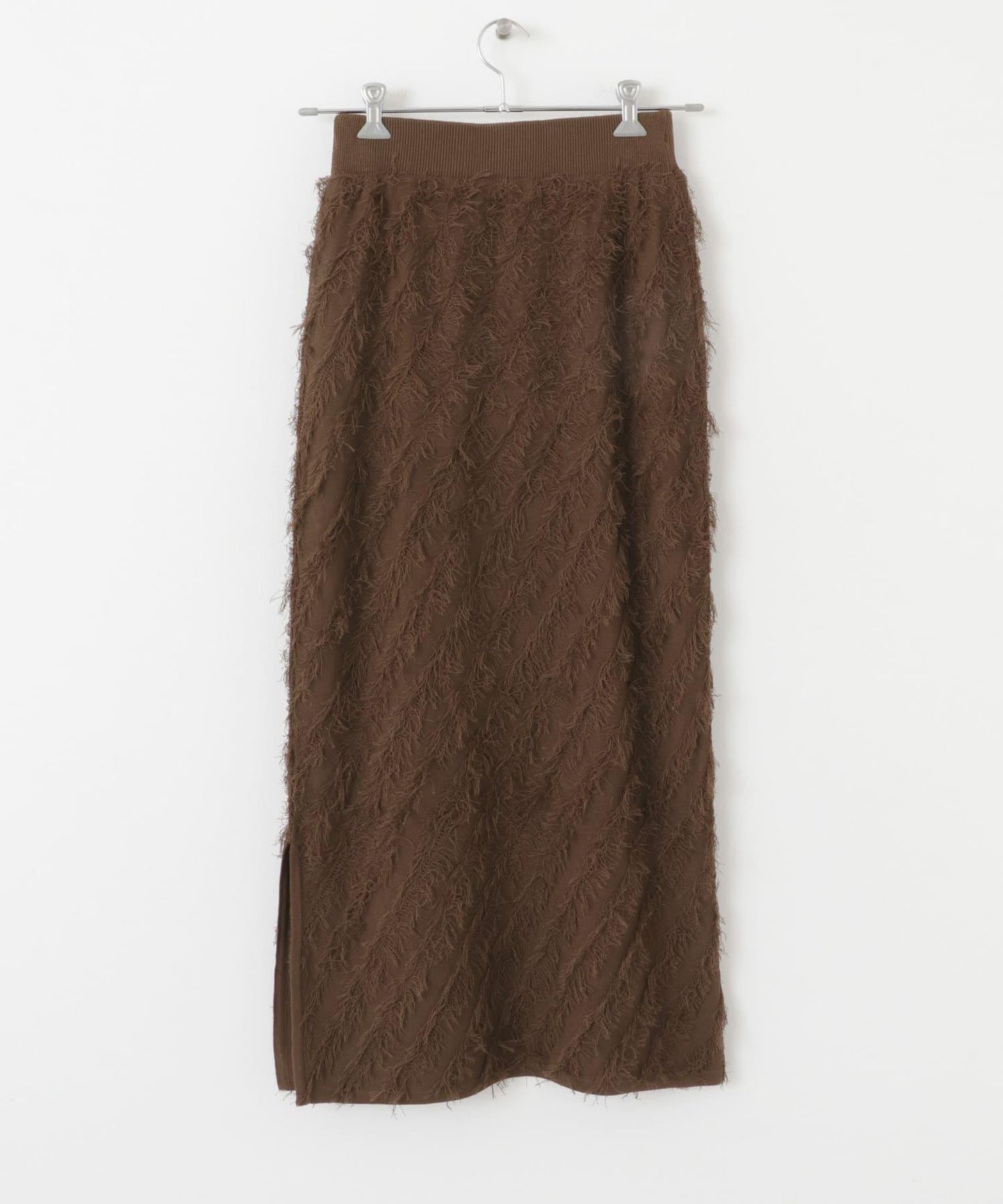 流蘇針織半身裙