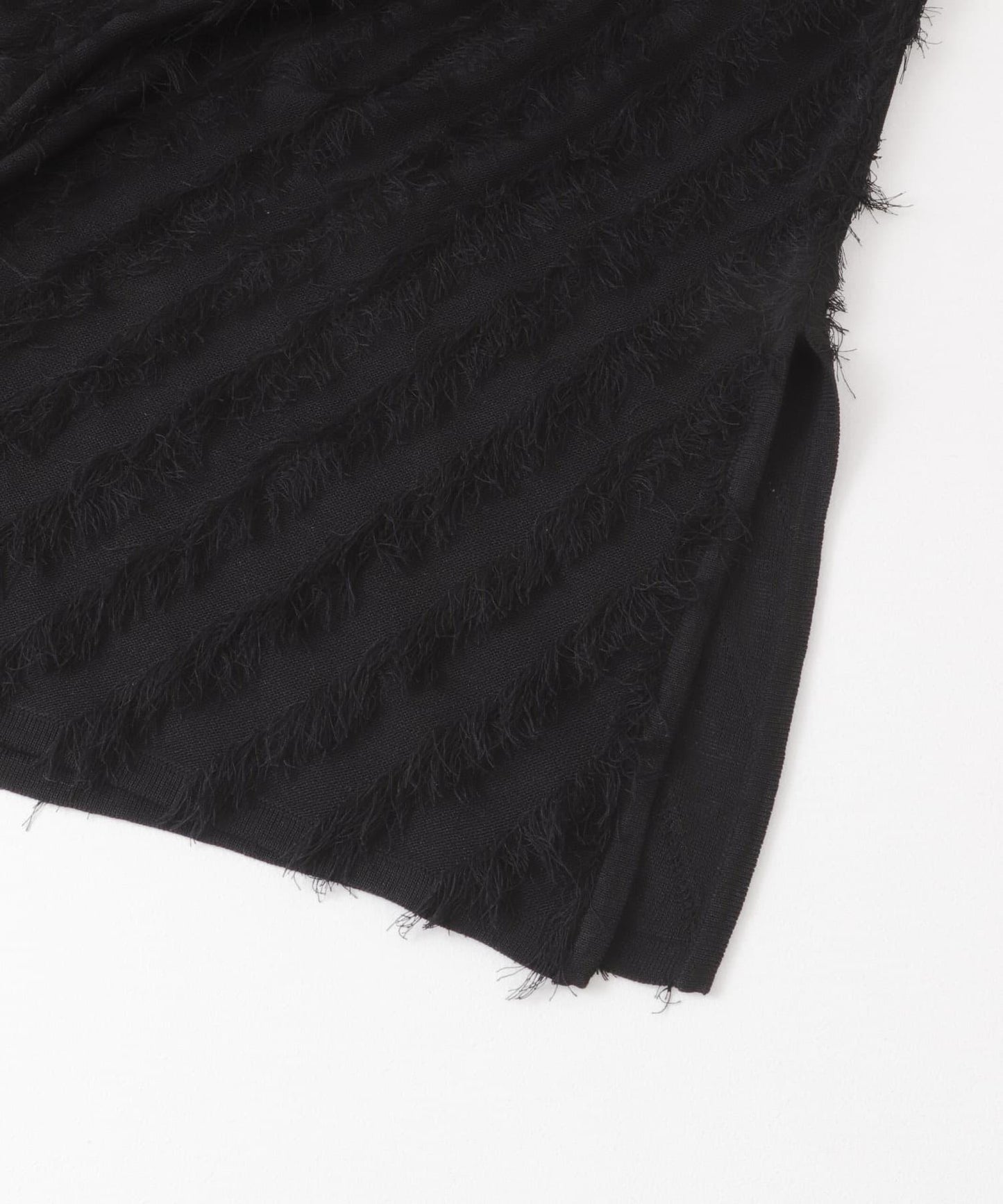 流蘇針織半身裙