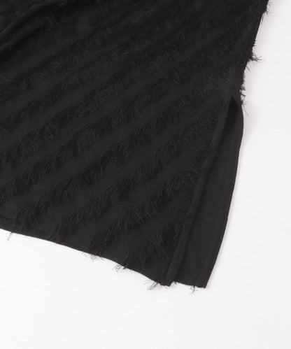 流蘇針織半身裙