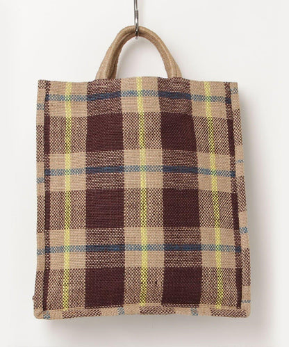 【TARANGO/塔蘭戈】黃麻編織手提購物袋 L