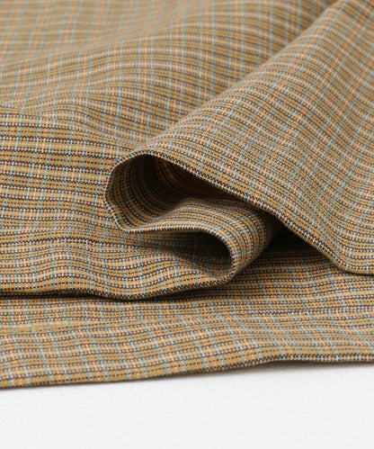 格紋開領短袖襯衫