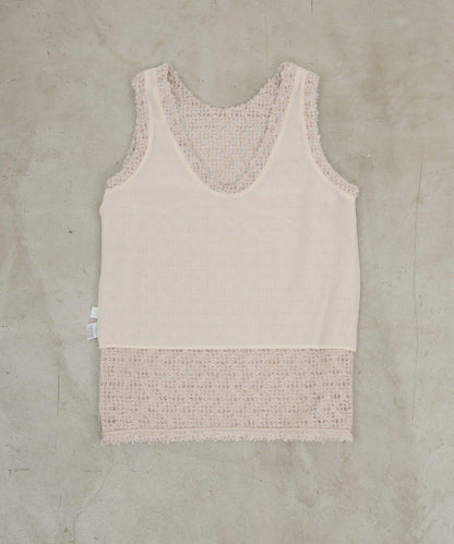 羽毛般刺繡蕾絲薄紗上衣