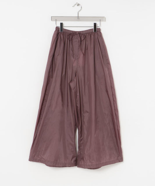 AMOMENTO 尼龍抽褶長褲