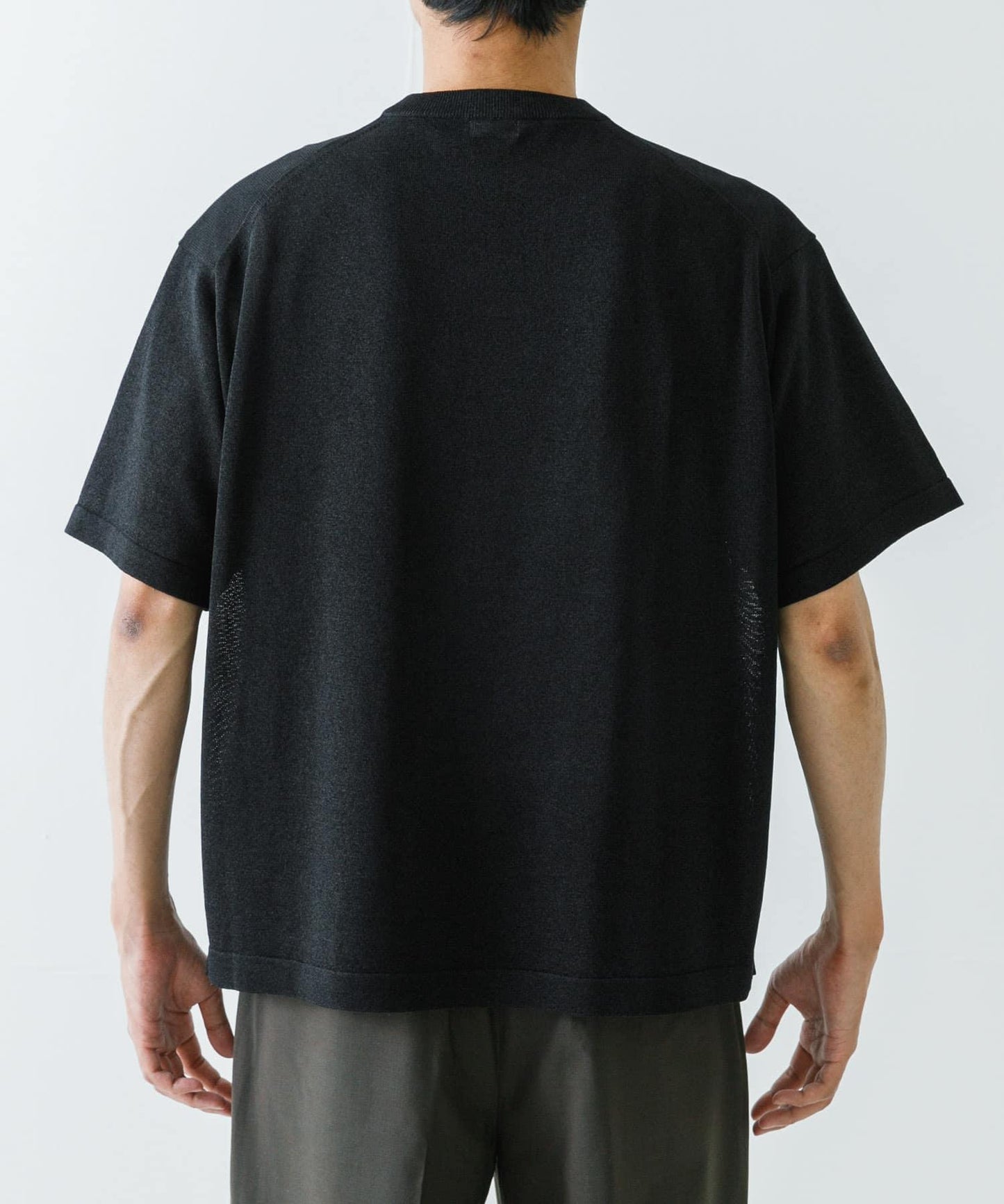 聯名款 crepuscule×UR Washi Knit Short-Sleeve T-shirts T恤