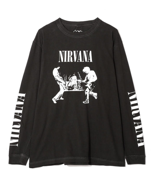 NIRVANA/涅槃/LIVE L/S TEE/聯名長袖T恤