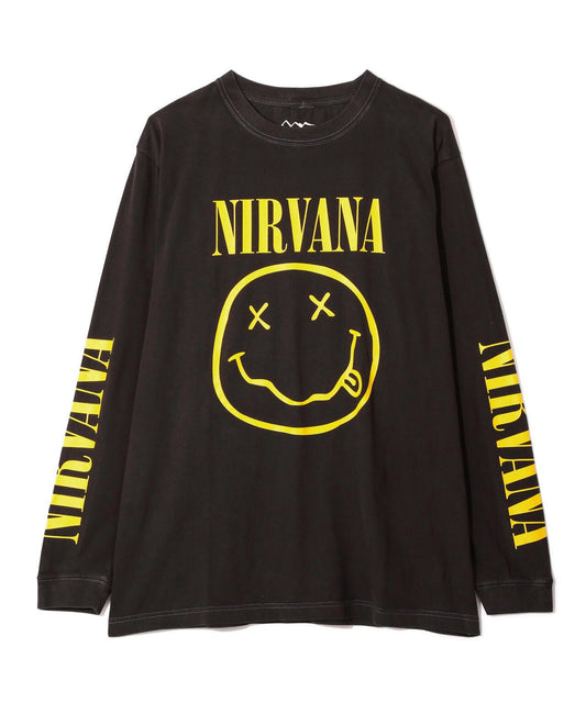 NIRVANA/涅槃/微笑長袖T恤/合作款T-shirt