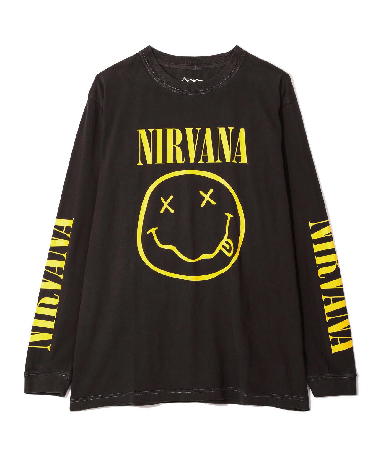 NIRVANA/涅槃/微笑長袖T恤/合作款T-shirt