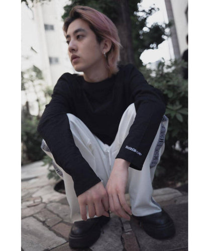 gibous×LHP/吉博斯×LHP/Twins女孩長款T恤/合作長袖T恤