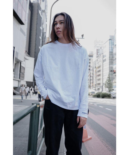 gibous×LHP/吉博斯×LHP/Twins女孩長款T恤/合作長袖T恤