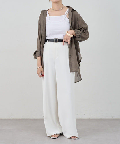 SHENERY 側邊條紋褲