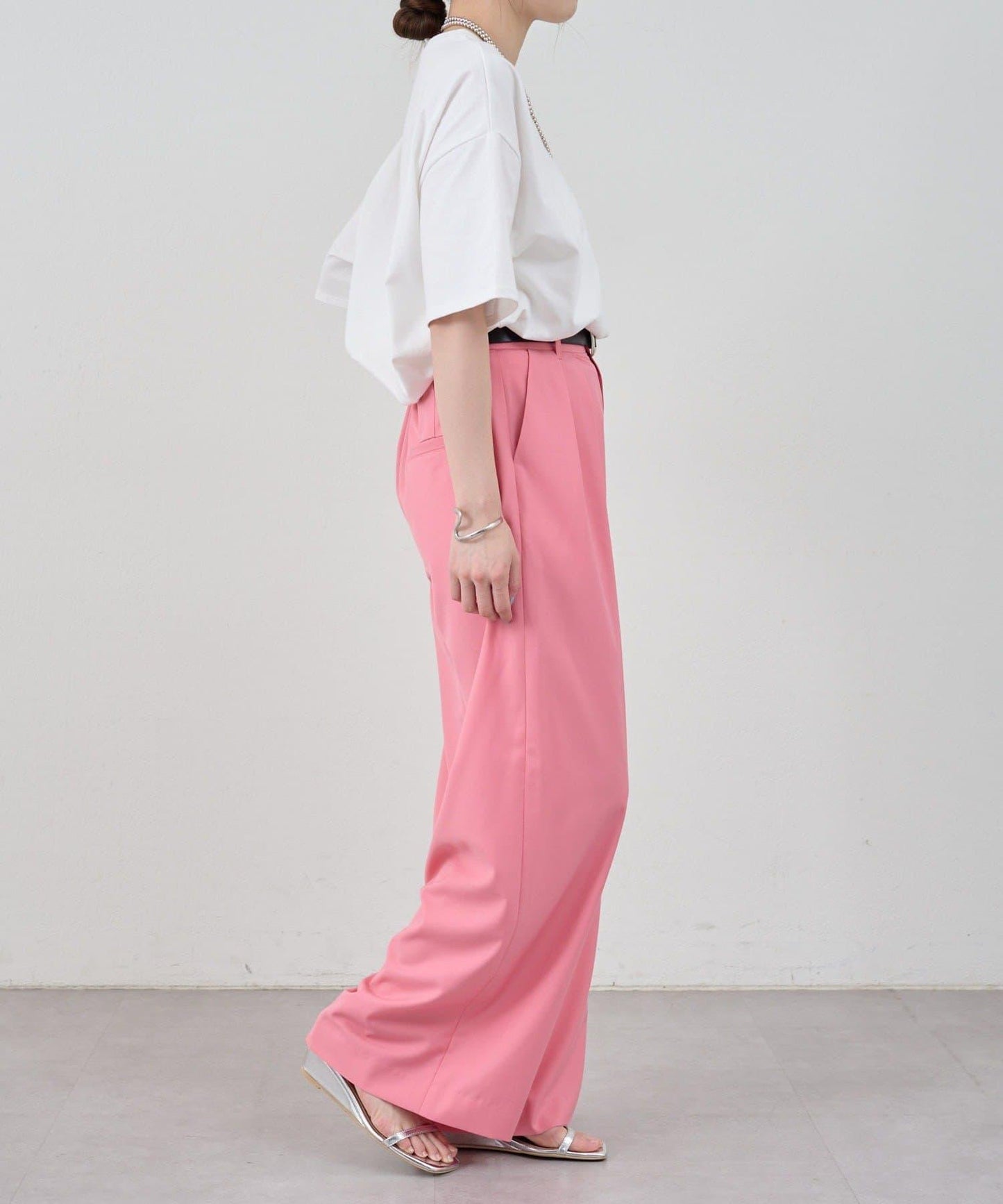 SHENERY 雙褶西裝褲