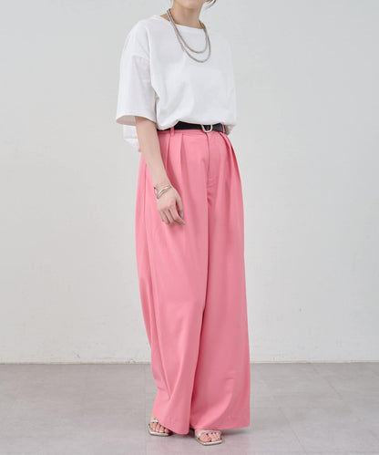 SHENERY 雙褶西裝褲