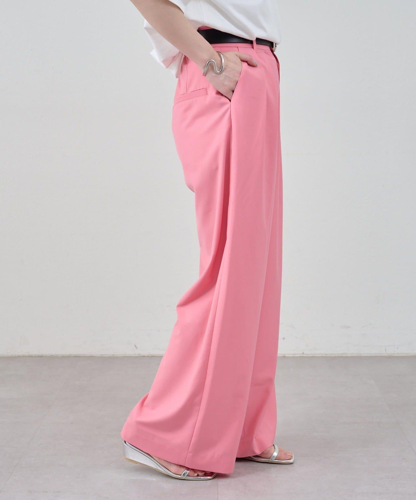 SHENERY 雙褶西裝褲