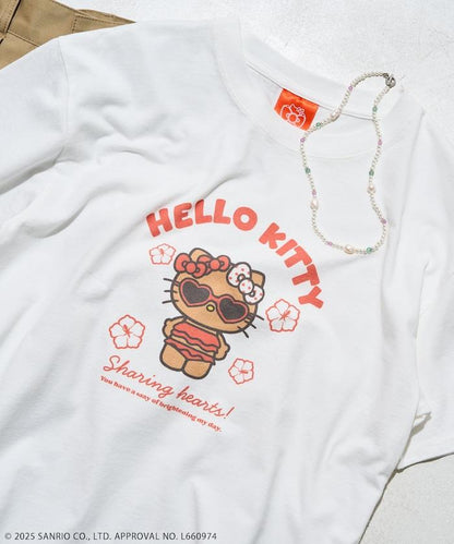 SANRIO 'HELLO KITTY' 夏季 沙灘T恤