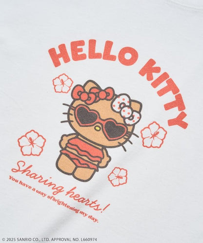 SANRIO 'HELLO KITTY' 夏季 沙灘T恤