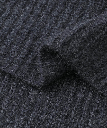 收腰針織連衣裙