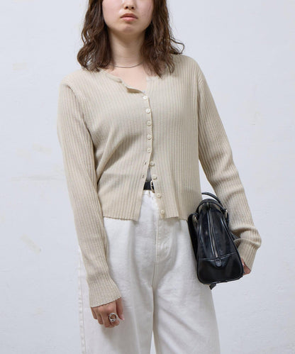 【SS】透明肋針開衫