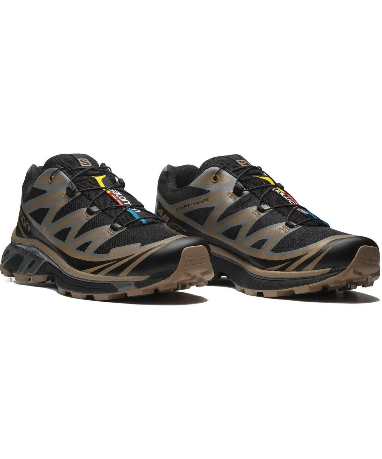 SALOMON XT-6 黑色/蘑菇/錫