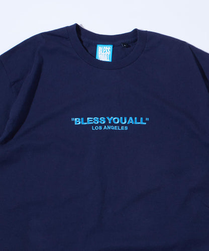/2尺寸【BLESSYOU/佈雷斯優】顏料刺繡logo T恤