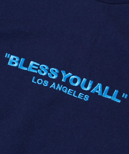 /2尺寸【BLESSYOU/佈雷斯優】顏料刺繡logo T恤