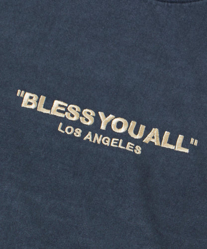 /2尺寸【BLESSYOU/佈雷斯優】顏料刺繡logo T恤