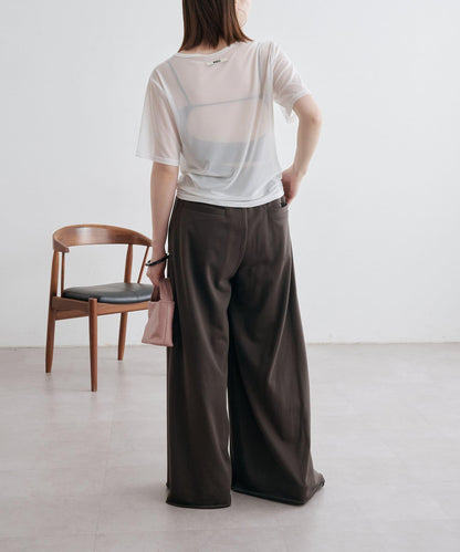 Omekashi NUDED薄紗T恤