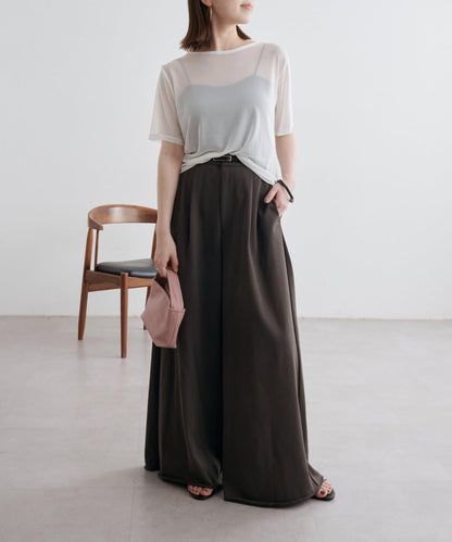 Omekashi NUDED薄紗T恤