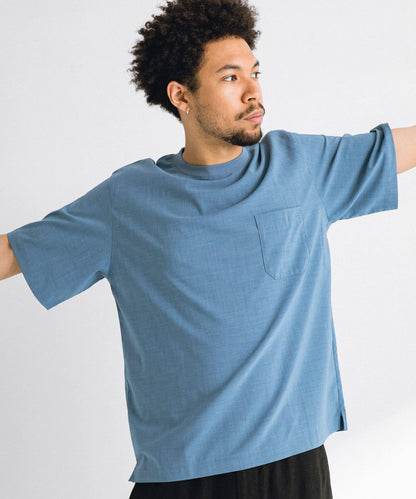 吸水速幹快乾亞麻觸感T恤