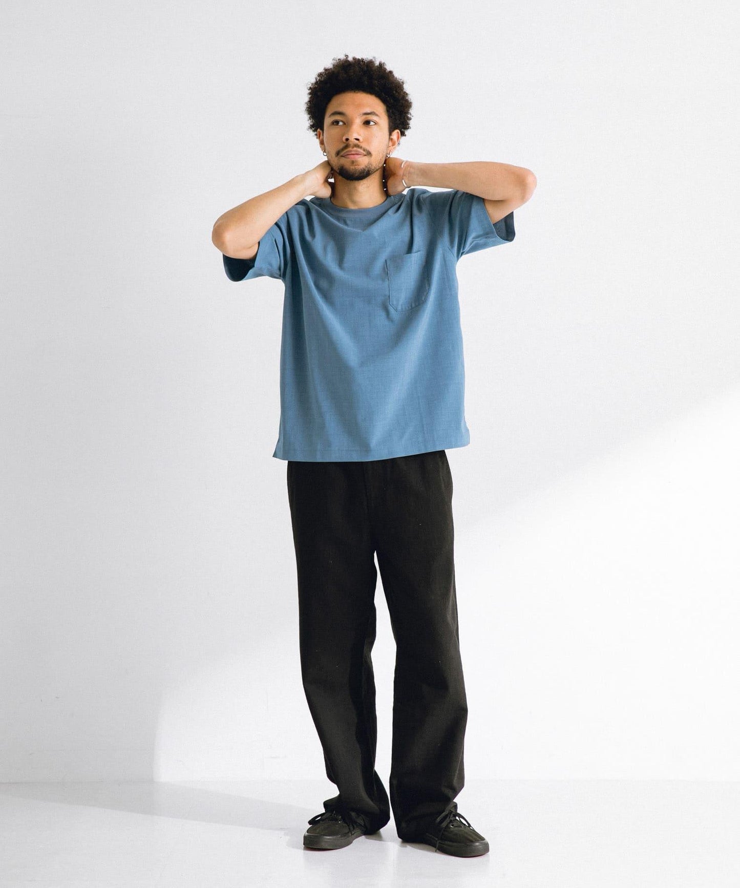 吸水速幹快乾亞麻觸感T恤