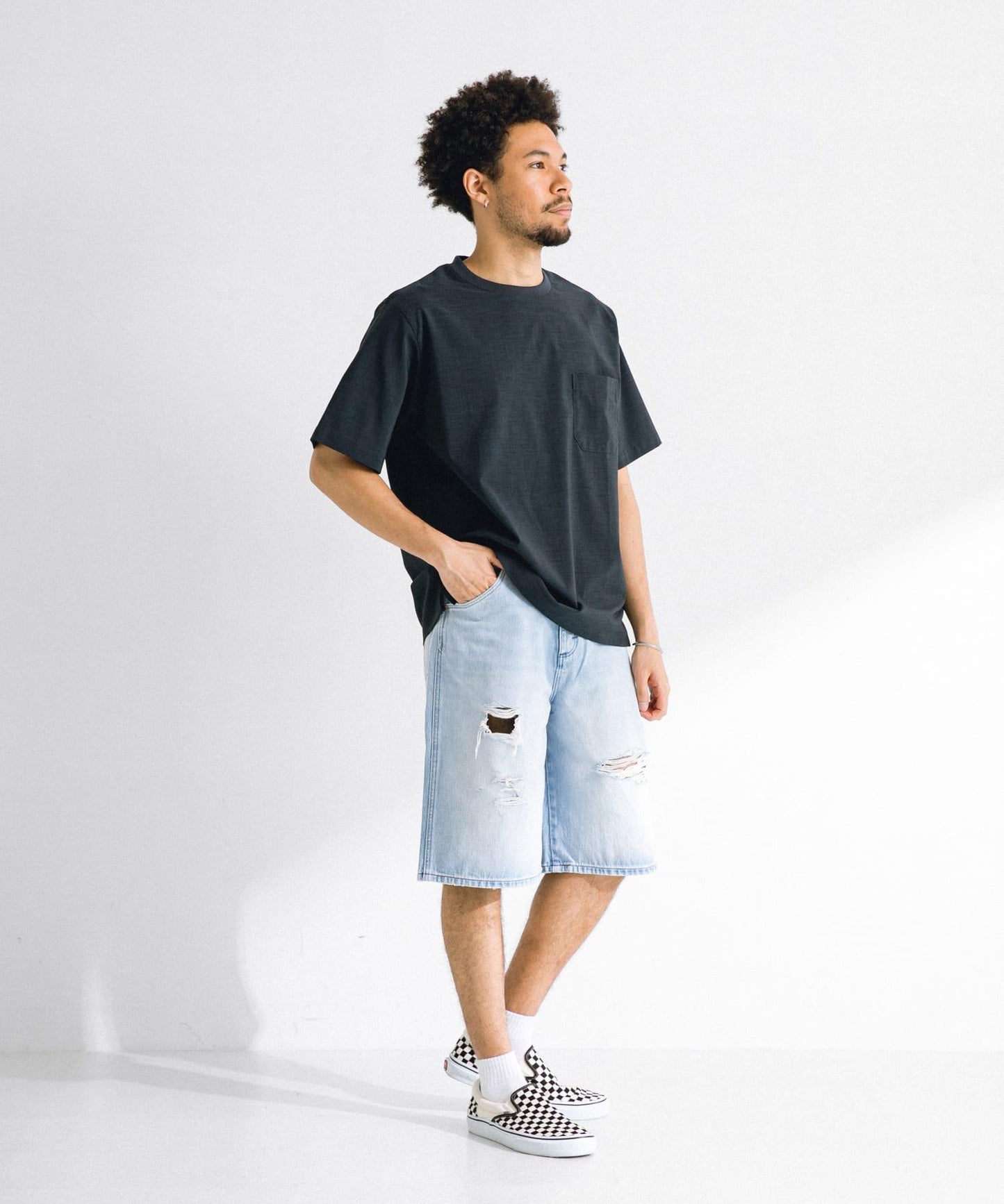 吸水速幹快乾亞麻觸感T恤