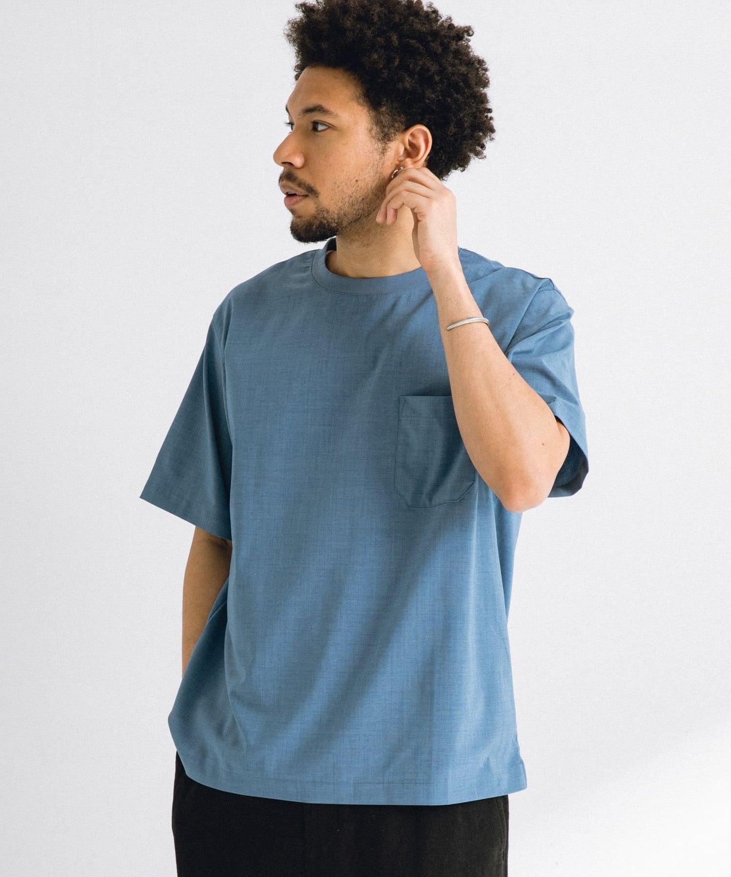 吸水速幹快乾亞麻觸感T恤