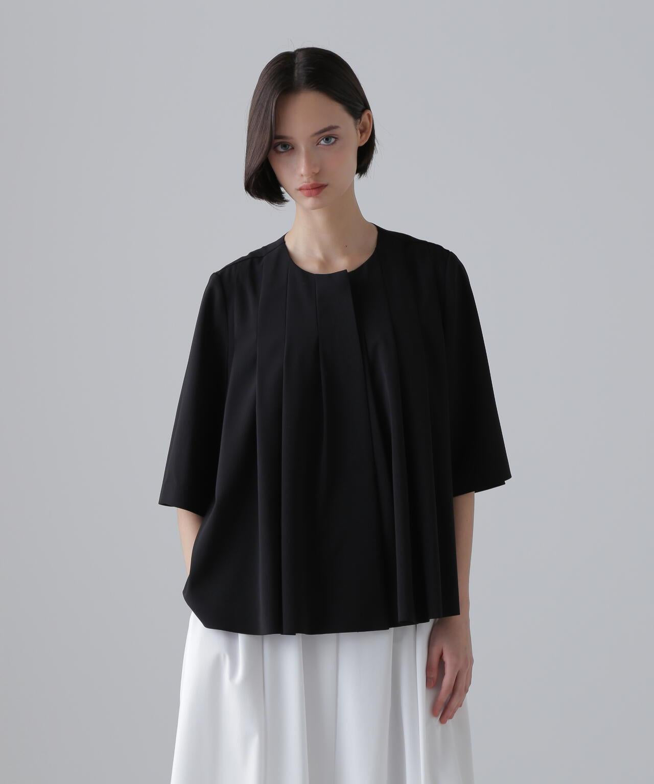 幹觸感喬其紗夾克