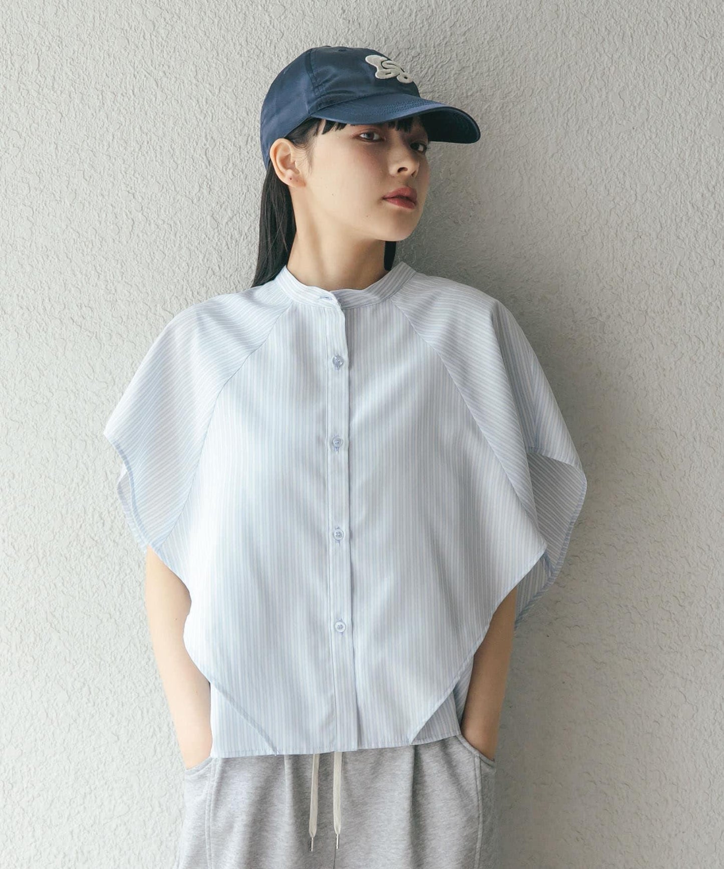 立體刺繡緞面棒球帽