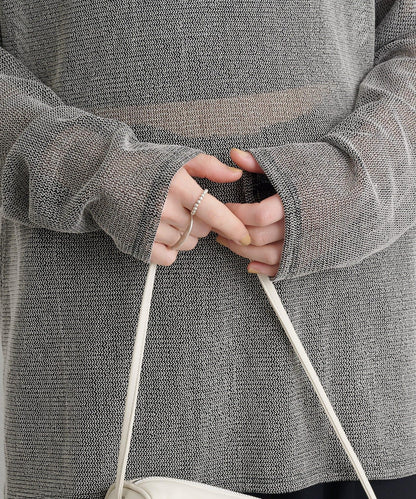 2WAY網眼開衫
