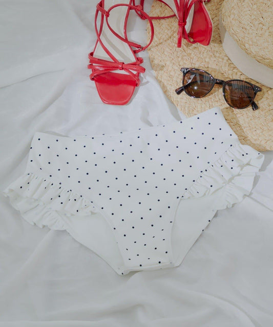 Chico 下襬荷葉邊短褲