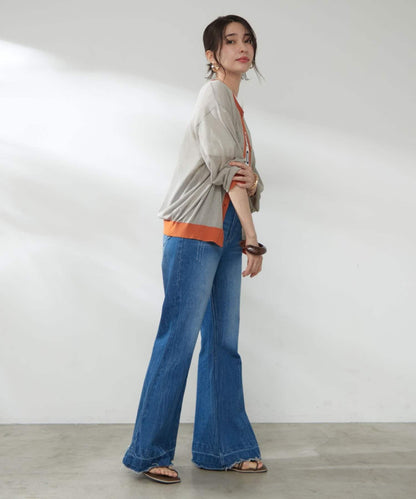 【@kana__18s精選】配色透明針織開衫