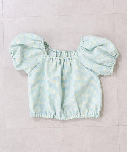 CIAOPANIC TYPY KIDS 泡泡袖短款襯衫