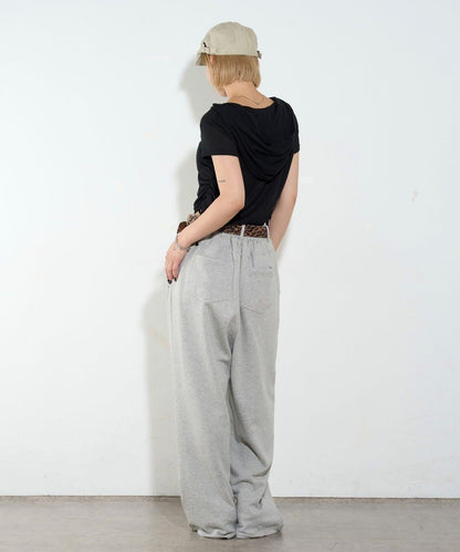 透視亨利領短袖帽衫