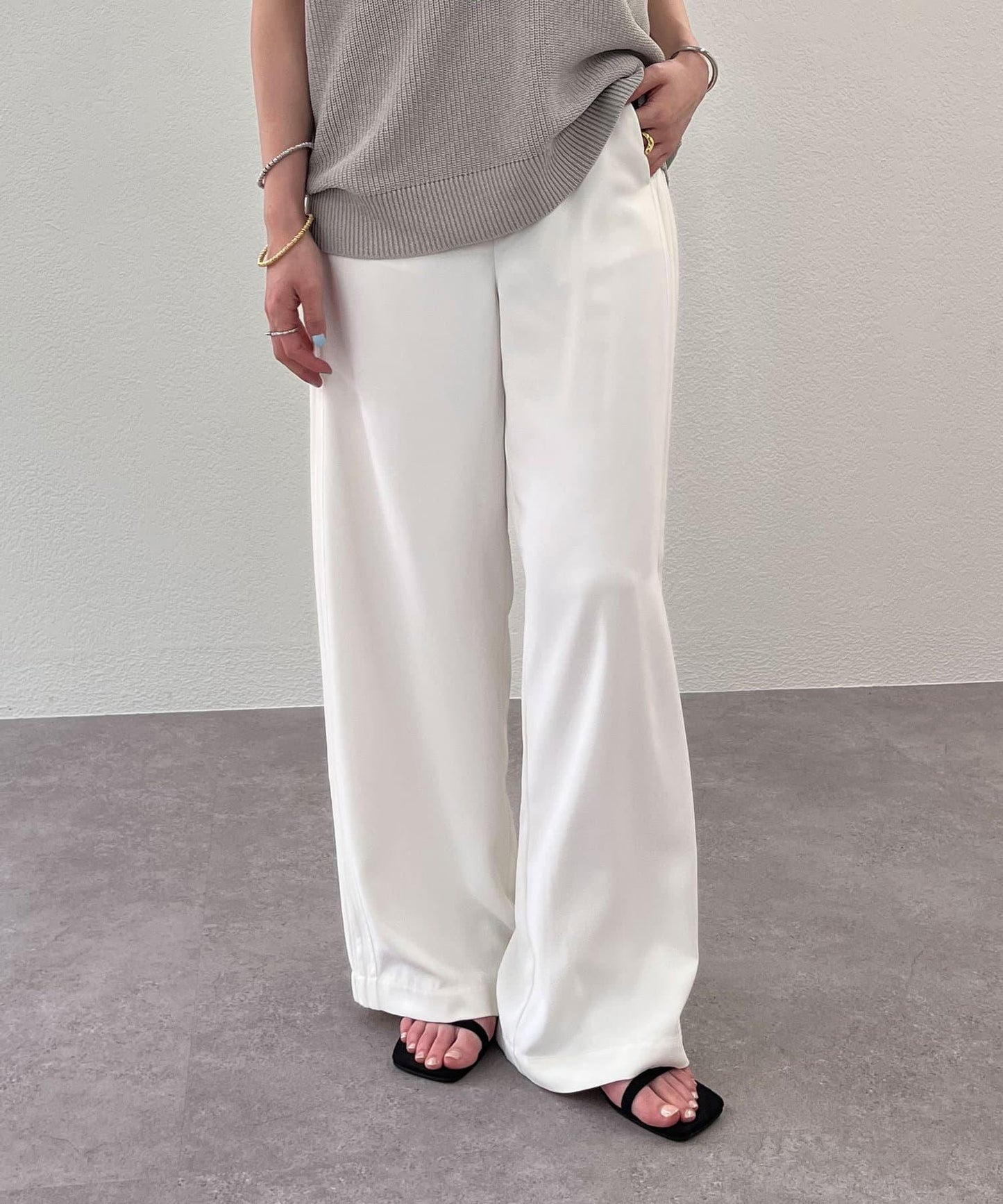 SHENERY 側邊條紋褲