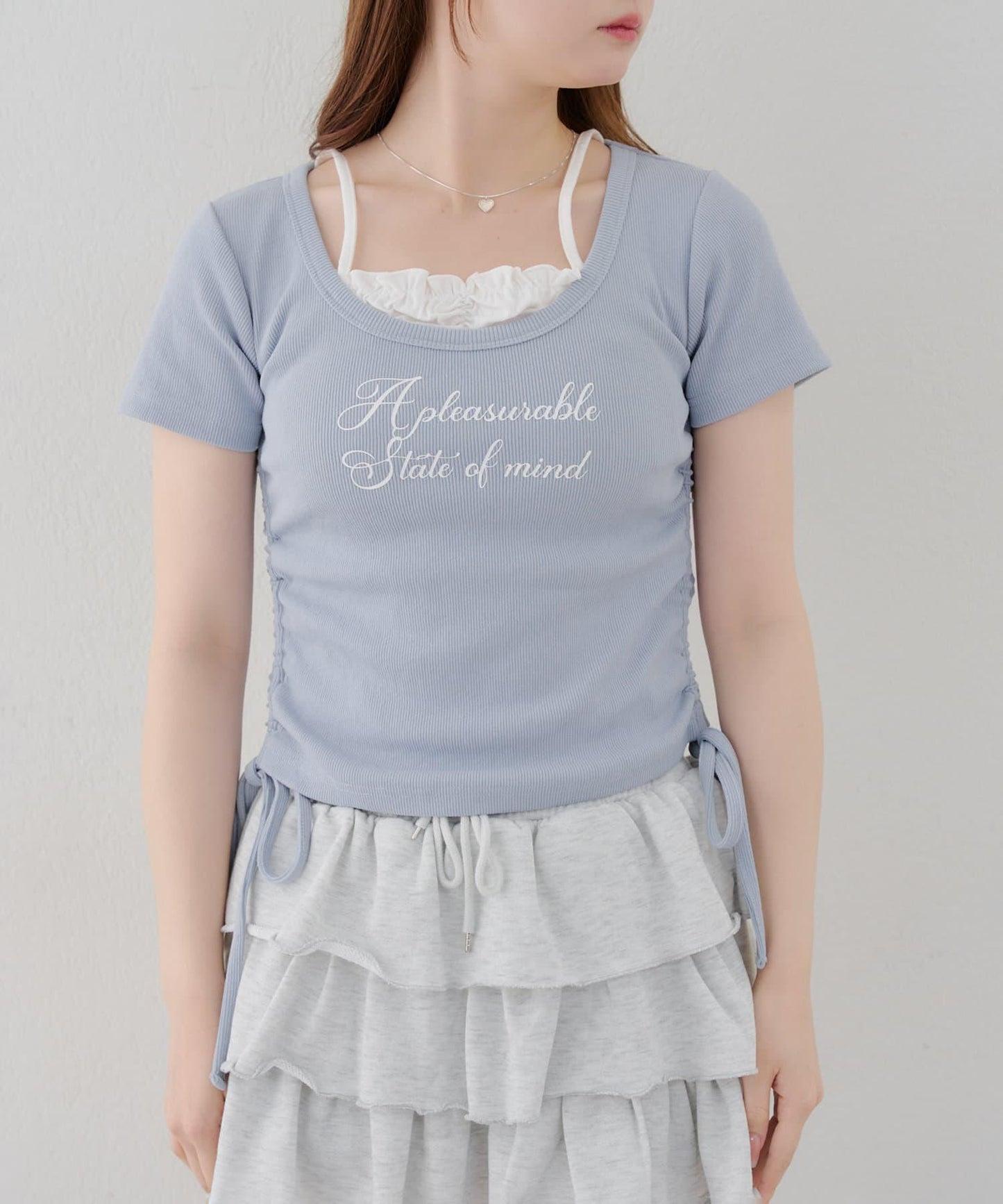 【@re.__mi23精選】下襬對接T恤