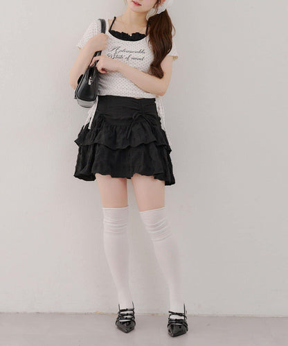 【@re.__mi23精選】下襬對接T恤