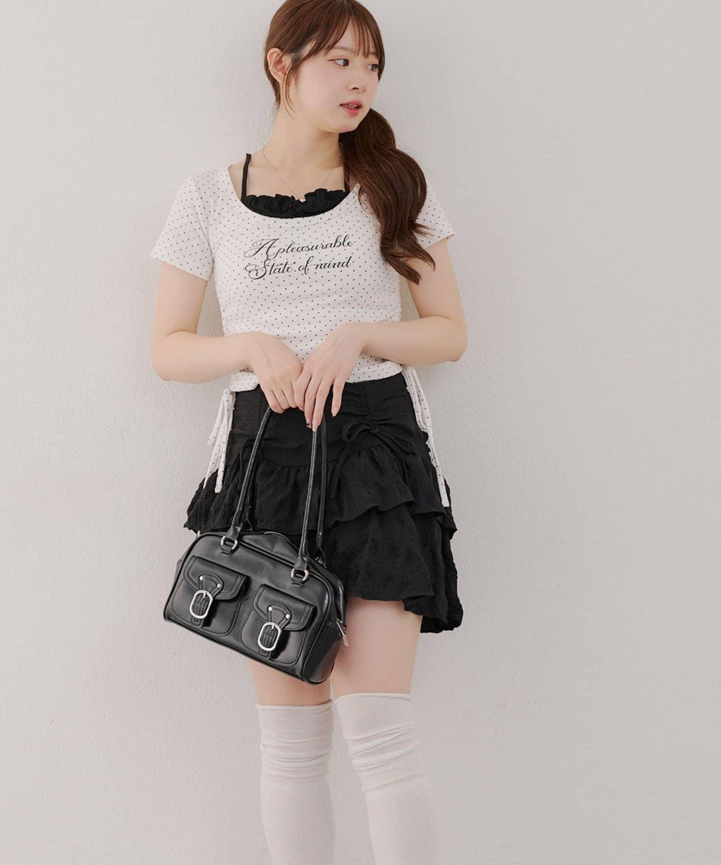 【@re.__mi23精選】下襬對接T恤