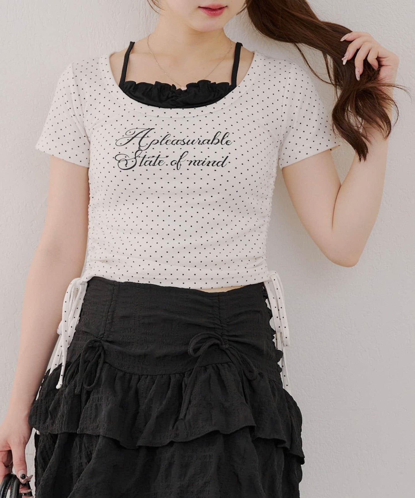 【@re.__mi23精選】下襬對接T恤