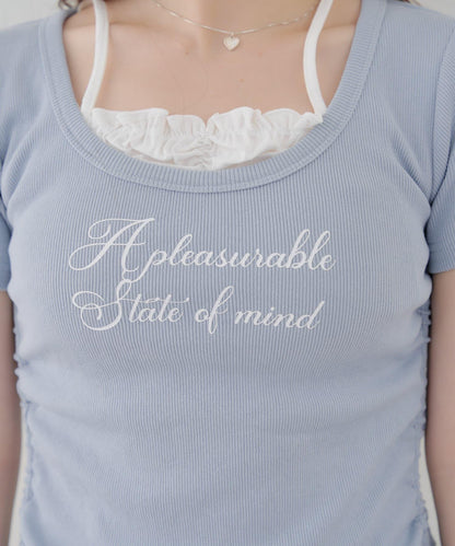 【@re.__mi23精選】下襬對接T恤