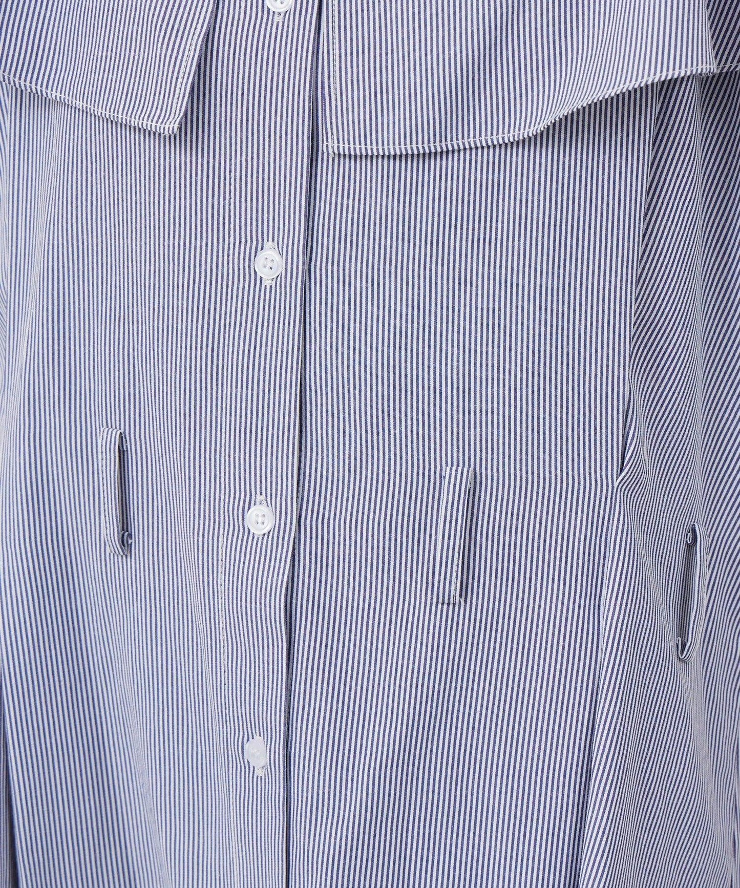 mline 露肩襯衫風 迷你連衣裙