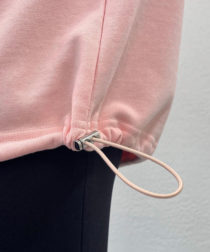 SHENERY 露肩法式短袖衛衣