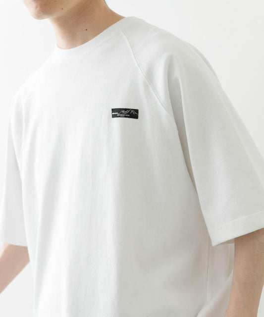 重磅天竺布插肩袖T恤