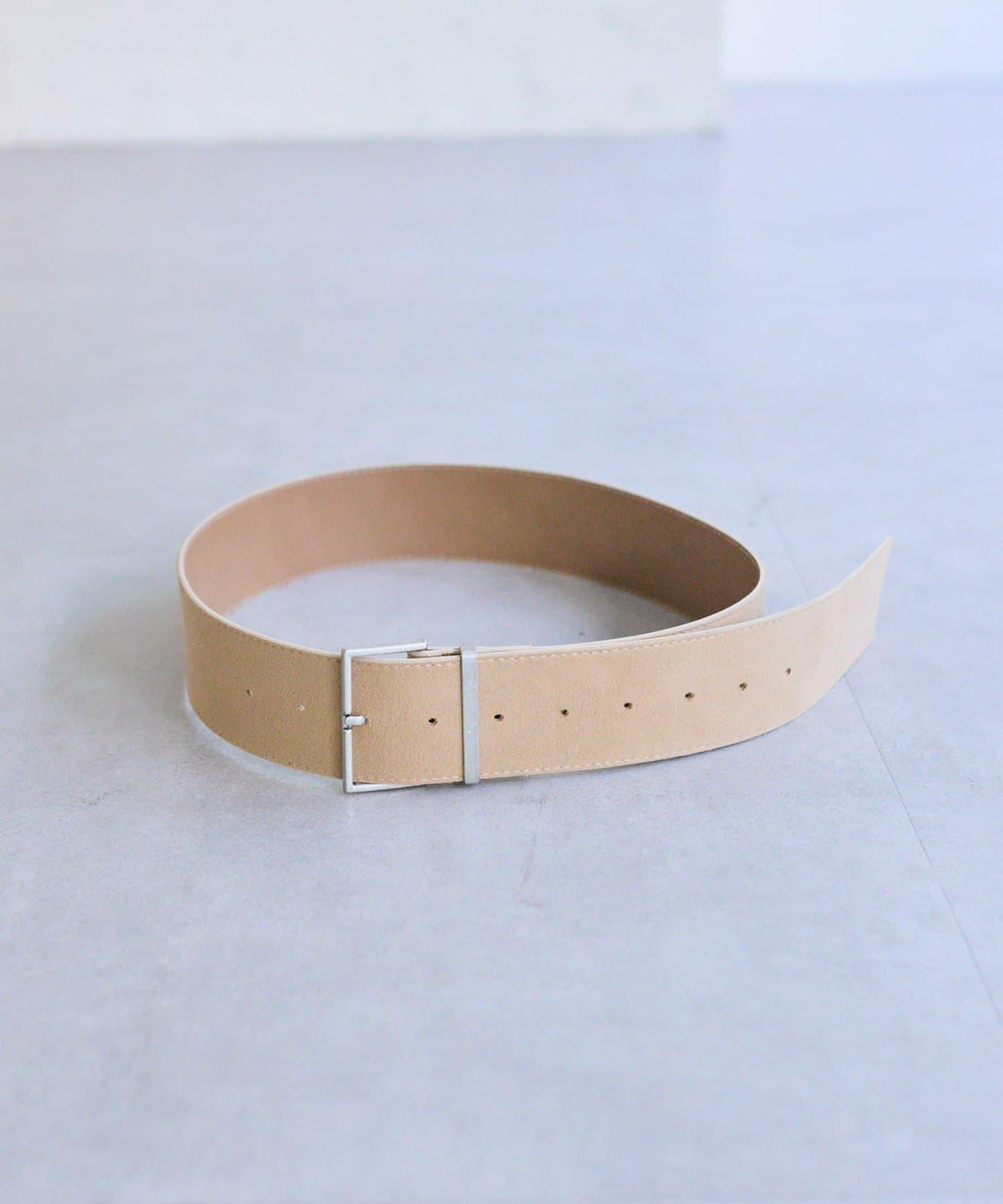 【mystic】 方形扣 寬版 腰帶